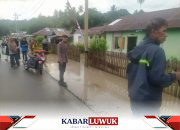 Polsek Balantak Pantau Serta Evakuasi Warga Terdampak Banjir