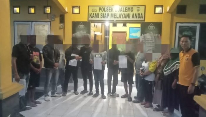 Tawuran Pemuda Dua Desa di Bualemo Berakhir Damai