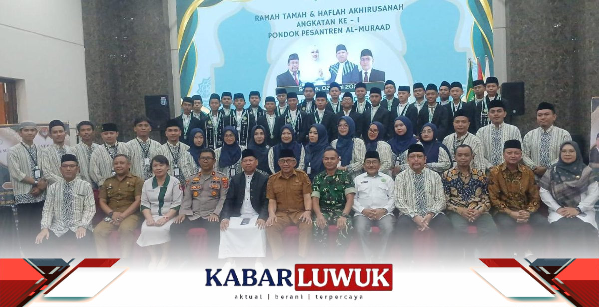 Ponpes Al Murad Gelar Haflah Akhirussanah Angkatan Pertama