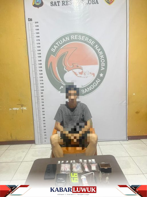 Sembunyikan Sabu di Gudang Padi, Polisi Tangkap Warga Sinorang