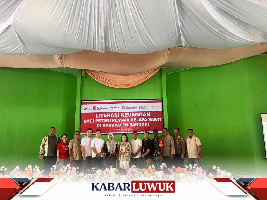 PT KLS dan PT SINAR MAS Edukasi Literasi Keuangan Petani Plasma Sawit di Banggai