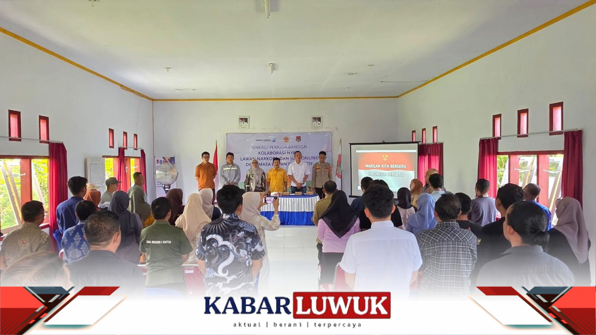 DSLNG Gelar Edukasi Bahaya Narkoba dan Judi Online