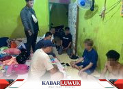 Polisi Grebek Indekos di Luwuk Utara, Amankan Dua Pengedar Sabu