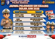 Jadwal SIM Keliling Polres Banggai Juni 2026