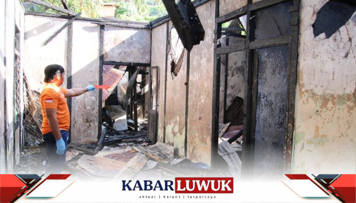 Rumah Warga Bungin Terbakar, Polisi Duga Akibat Korsleting Listrik