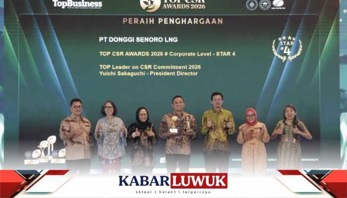 Inovasi Kesinambungan Konservasi Maleo dan Operasi Ramah Lingkungan Antar DSLNG Raih TOP CSR Awards 2026