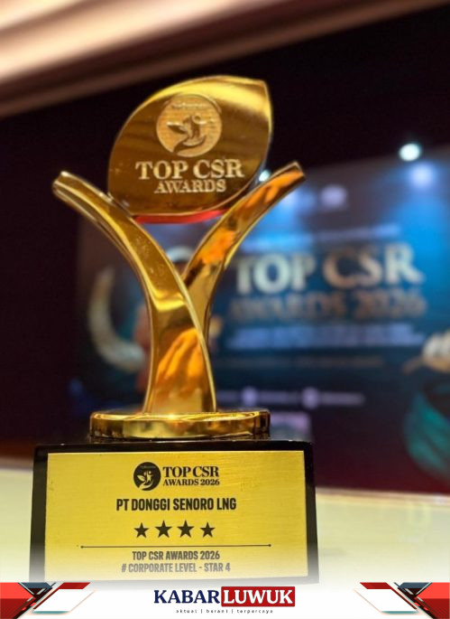 Inovasi Kesinambungan Konservasi Maleo dan Operasi Ramah Lingkungan Antar DSLNG Raih TOP CSR Awards 2026