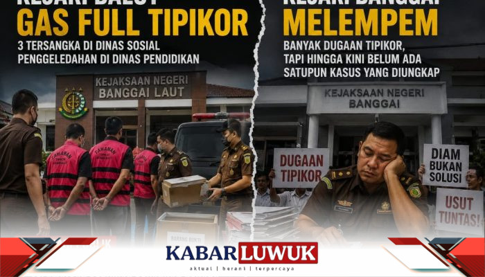 Kejari Balut Gas Full Ungkap Tipikor, Kejari Banggai Dinilai Melempem