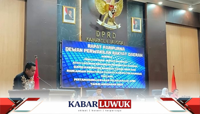 Fraksi Gerindra Banggai Soroti Sejumlah Kebijakan Pemda Saat Sidang Paripurna di DPRD