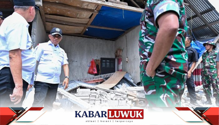 Gubernur Anwar Hafid Tinjau Lokasi Pusat Gempa di Sigi, Tegaskan Keselamatan Warga Jadi Prioritas Utama