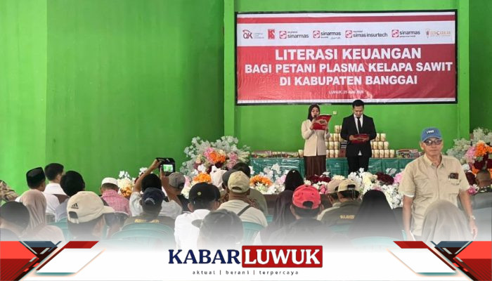 PT KLS dan PT SINAR MAS Edukasi Literasi Keuangan Petani Plasma Sawit di Banggai