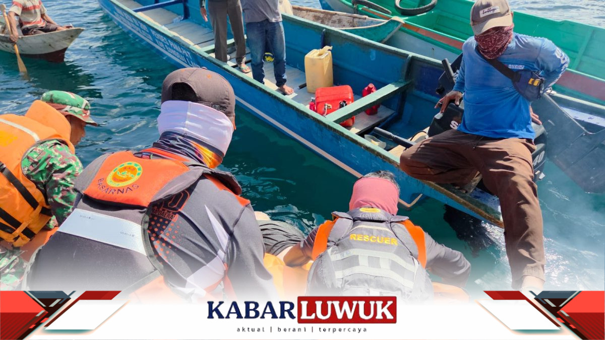 Korban Perahu Katinting Terbalik di Perairan Banggai Laut Ditemukan Meninggal, Operasi SAR Ditutup