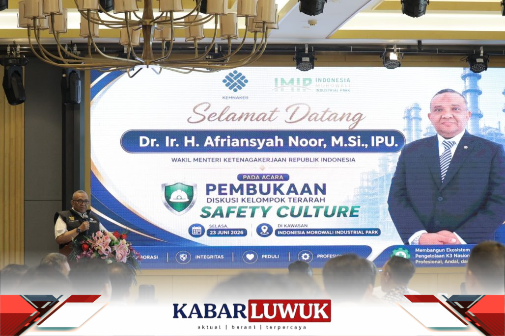 Wamenaker Apresiasi Kolaborasi K3 IMIP, Dukung Penguatan Budaya Keselamatan Kerja