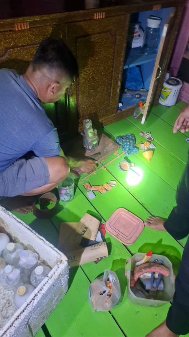 Tindak Tegas Illegal Fishing, Satpolairud Polres Bangkep Amankan Pembuat Bom Ikan Rakitan