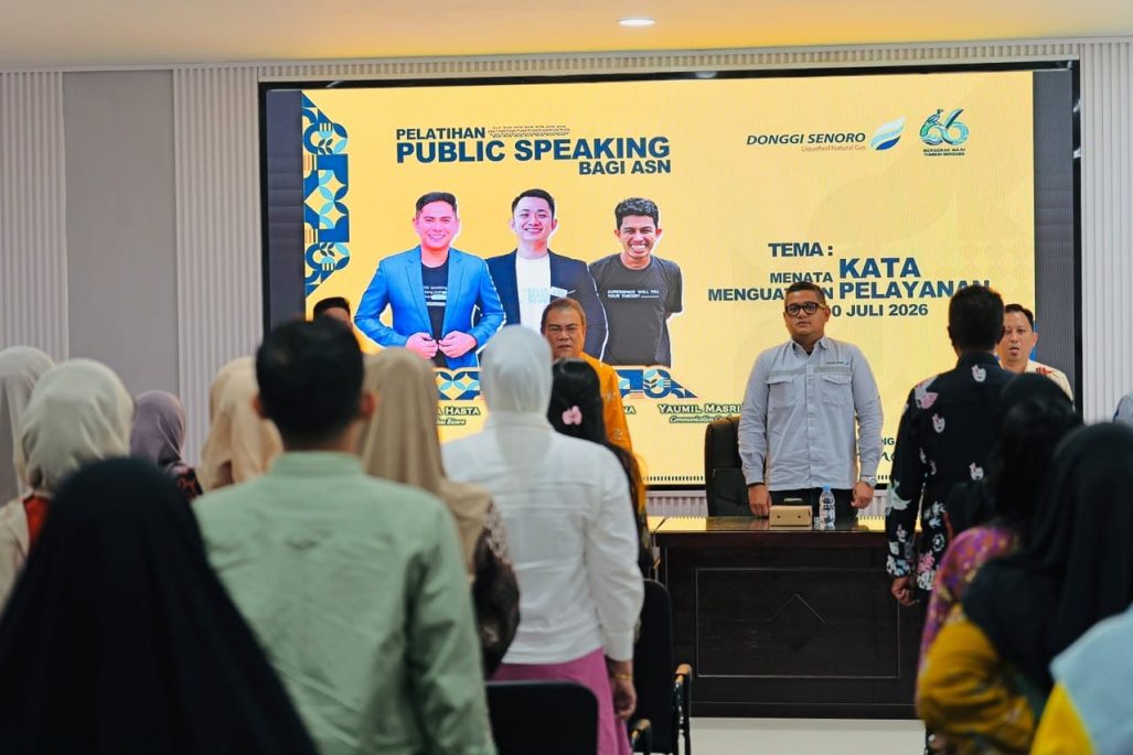 DSLNG Dukung ASN Banggai Perkuat Kemampuan Komunikasi Publik