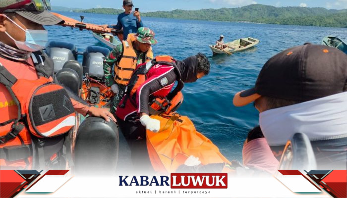 Korban Perahu Katinting Terbalik di Perairan Banggai Laut Ditemukan Meninggal, Operasi SAR Ditutup
