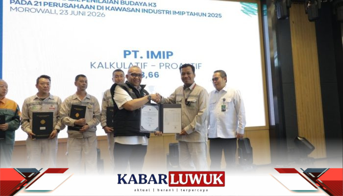 Wamenaker Apresiasi Kolaborasi K3 IMIP, Dukung Penguatan Budaya Keselamatan Kerja