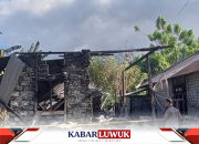 Rumah Warga Tower Terbakar, Masyarakat dan Polisi Berjibaku Padamkan Api