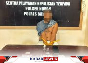 Pengerebekan di Desa Tomeang, Polsek Nuhon Amankan 29 Paket Sabu