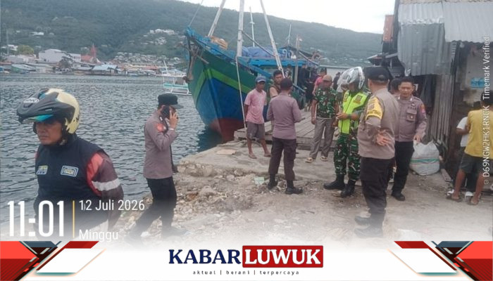 Polisi Evakuasi Mayat Pria di Pelabuhan Feri Luwuk