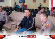Tiba di Bandara Luwuk, Kapolresta Banggai yang Baru Disambut Hangat