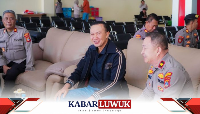 Tiba di Bandara Luwuk, Kapolresta Banggai yang Baru Disambut Hangat