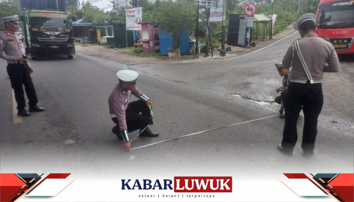 Kasus Tabrak Lari di Luwuk Selatan, Polresta Banggai Ungkap Dalam 8 Jam