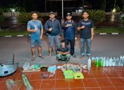 Tindak Tegas Illegal Fishing, Satpolairud Polres Bangkep Amankan Pembuat Bom Ikan Rakitan
