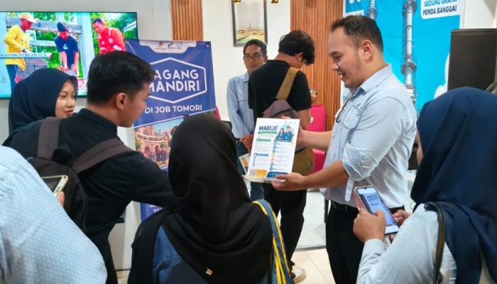 JOB Tomori Ramaikan Job Fair Banggai 2026, Program Magang Mandiri Diserbu Ratusan Pencari Kerja