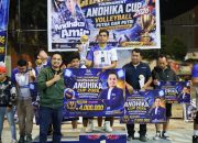 Final Turnamen Volly Ball Andhika Amir 2026 Berlangsung Meriah, Ribuan Warga Padati Arena Pertandingan