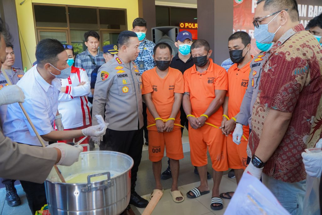 Polresta Banggai Ungkap Tingginya Kasus Narkotika di Tahun 2026, Minta Warga Berani Lapor