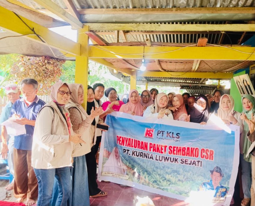 PT KLS Kembali Berbagi Di Balantak, Sulianti Murad: Wujud Penghormatan kepada Masyarakat