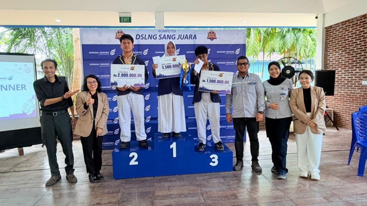 Adu Wawasan Pelajar Tiga Kecamatan, Marwah Jadi Sang Juara DSLNG