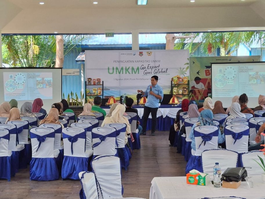 Lewat Teknologi Digital, DSLNG Dorong UMKM Banggai Tembus Pasar Global