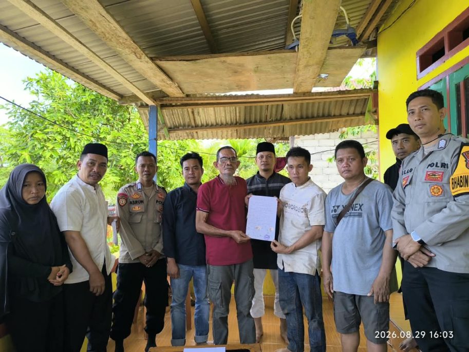 Pasca Insiden K3, PT Raihan Catur Putra Dampingi Keluarga dan Berikan Santunan