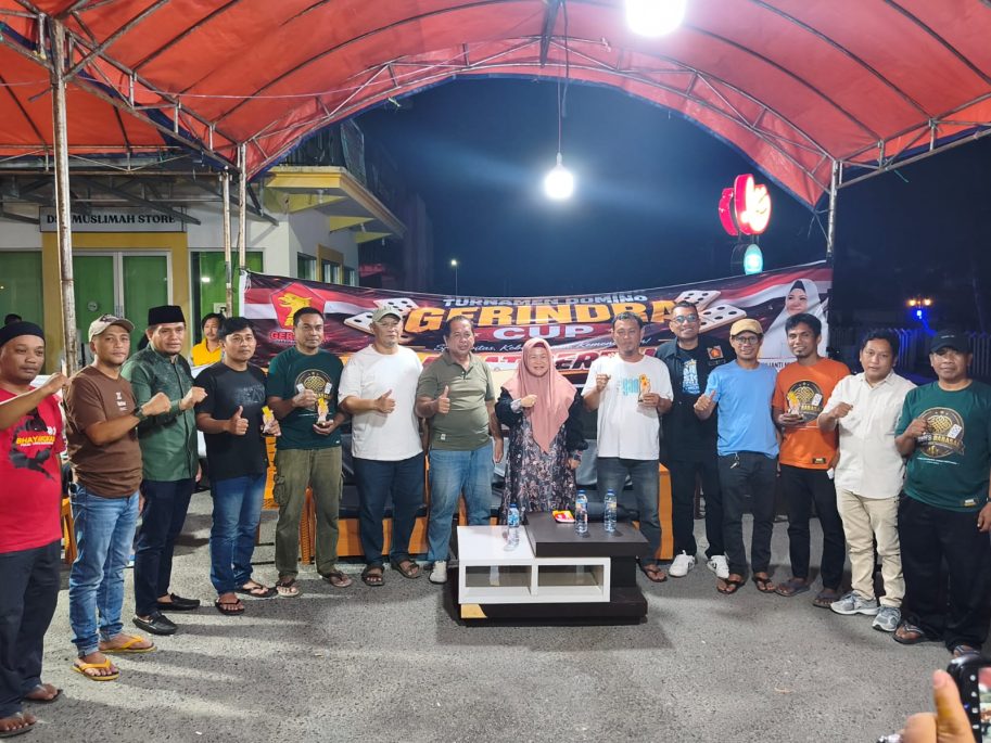 96 Peserta Ramaikan Turnamen Domino Gerindra Cup Banggai