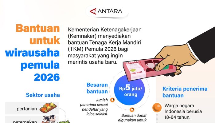 Bantuan untuk wirausaha pemula 2026
