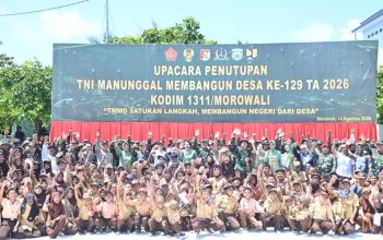 Gubernur Anwar Hafid: TMMD Bukti Nyata TNI Bersama Pemerintah Bangun Desa