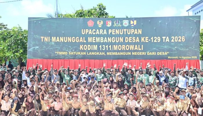 Gubernur Anwar Hafid: TMMD Bukti Nyata TNI Bersama Pemerintah Bangun Desa