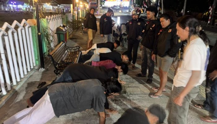 Polisi Bubarkan dan Bina Khusus Pemuda Mabuk yang Hendak Tawuran di Sekitar Masjid Agung Luwuk