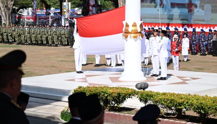 Detik-detik Proklamasi HUT ke-81 RI di Sulteng Berlangsung Khidmat, Semangat Kemerdekaan Terus Dijaga