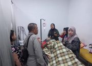 Lakalantas di Nuhon, Dua Orang Dilarikan ke Puskesmas
