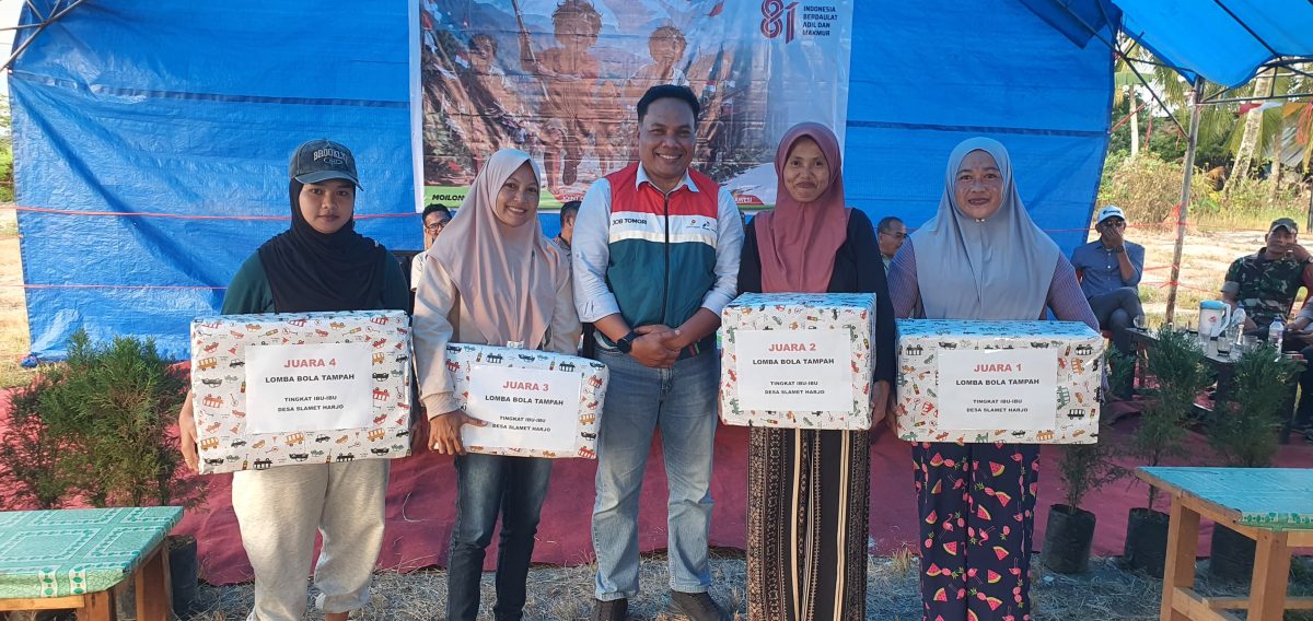JOB Tomori Semarakkan HUT RI ke-81, Perkuat Kebersamaan dan Budaya di 10 Desa Wilayah Operasi