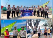 Satlantas Polresta Banggai Bagikan Sembako di Hari Lalu Lintas ke-71