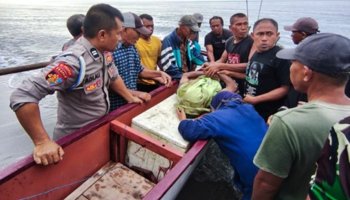 Gerak Cepat Polisi Tangani Penemuan Mayat Pria di Pantai Kintom Banggai
