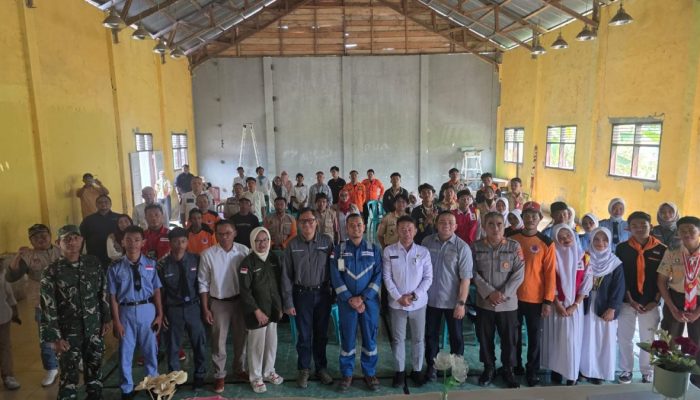 DSLNG Perkuat Kesiapsiagaan Bencana Berbasis Sekolah di Batui
