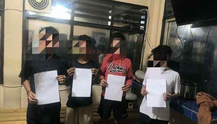 Polisi Amankan Pemuda Mabuk Bikin Onar di Luwuk Utara