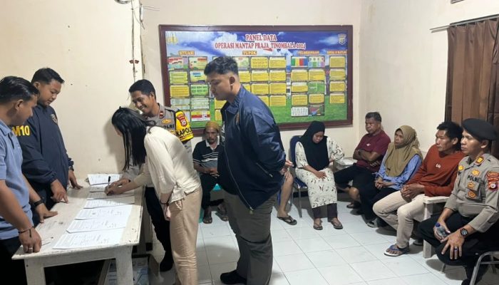 Polisi Lakukan Mediasi, Kasus Pencurian Kelapa di Nuhon Banggai Berakhir Damai