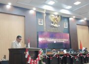 Bapemperda DPRD Banggai Sampaikan Laporan Kinerja Kurun Waktu Sembilan Bulan