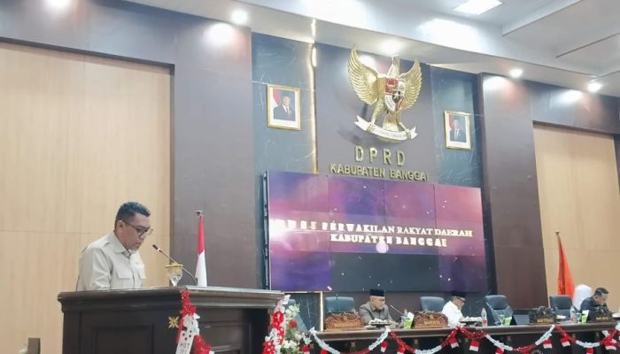 Bapemperda DPRD Banggai Sampaikan Laporan Kinerja Kurun Waktu Sembilan Bulan